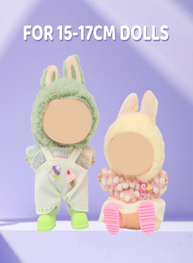 18INDC 9 Pairs 17cm Doll Shoes, Plastic Mini Shoes for 17cm Dolls, Mini Finger Shoes, Clothing Accessory for 6.9 Inch Dolls - Image 2