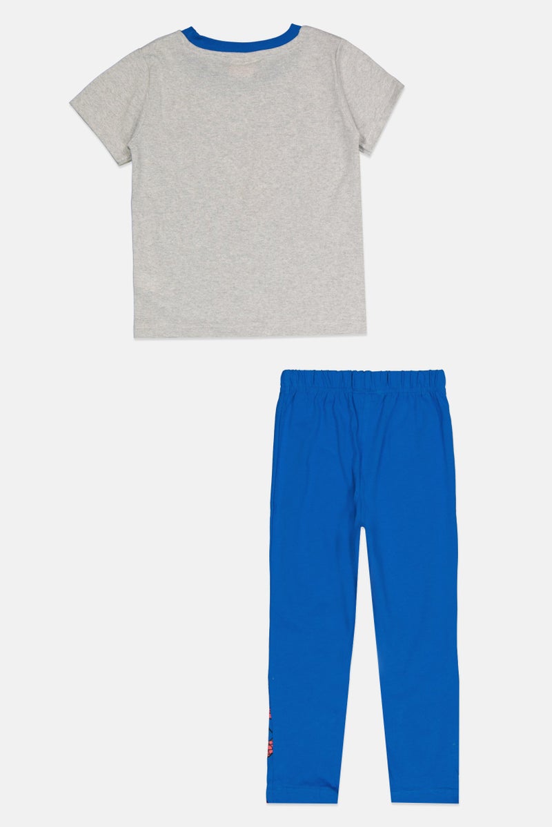 MARVEL Toddlers Boy 2 Pieces Spidey Amazing Friend Pajama Set, Multicolor - Image 2