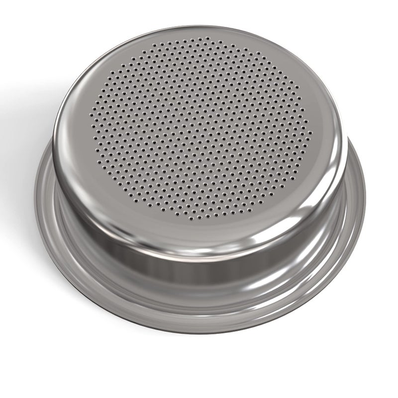 Gladwise IMS Basket 58mm 18 gram Nanotech - Baristapro Precision Ridgeless Double Espresso Basket Filter fits most 58mm Portafilter. Make Superior Expresso Coffee Shots! Includes Gladwise Coffee Card - Image 2