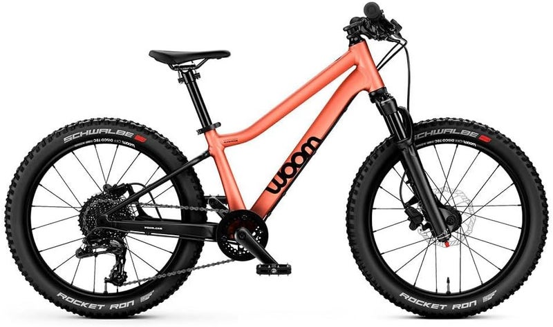 Woom دراجة جبلية للأطفال Woom 4 OFF AIR - شوكة تعليق - إطار ألمنيوم خفيف الوزن - تيرا كوبا - حجم 20 بوصة - Image 1