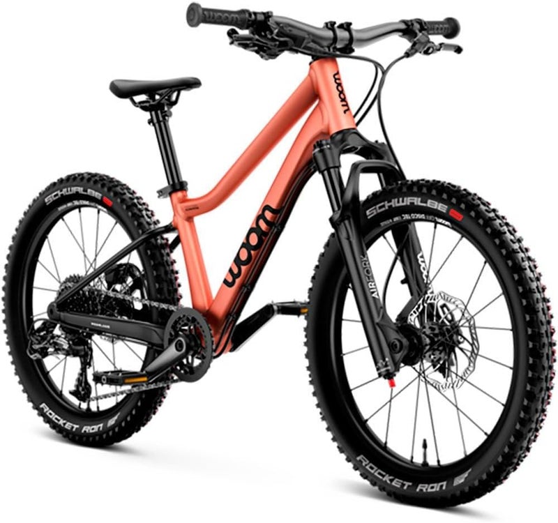 Woom دراجة جبلية للأطفال Woom 4 OFF AIR - شوكة تعليق - إطار ألمنيوم خفيف الوزن - تيرا كوبا - حجم 20 بوصة - Image 2