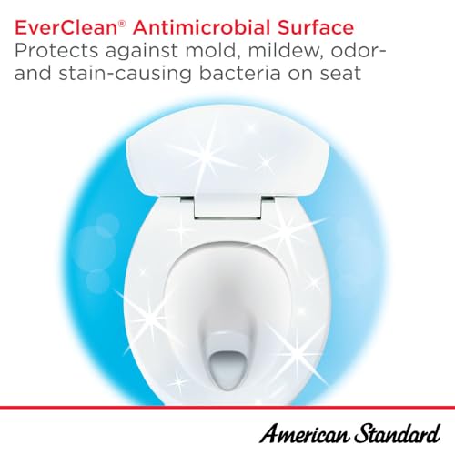 American Standard 5901110T.020 Commercial Heavy Duty Open Front Elongated Toilet Seat, White - Image 3