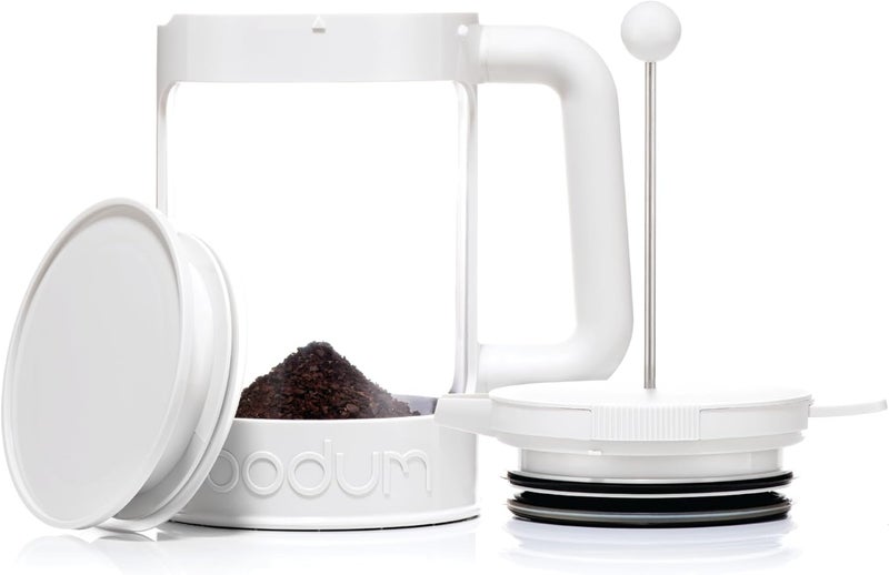 bodum 51oz Cold Brew Coffee Maker, White - Made in Portugal - Image 2