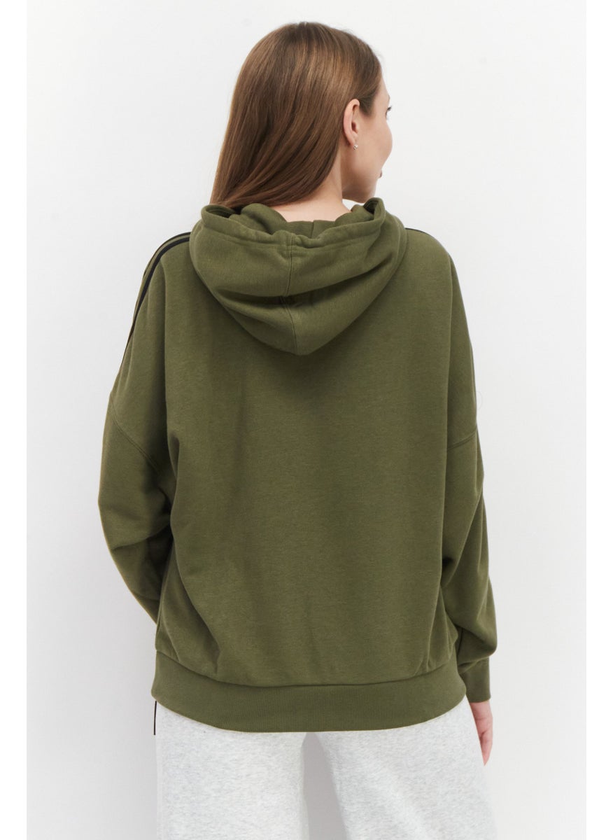 Women Sportswear Fit Long Sleeve Hooded Outdoor Sweatshirt, Olive - pzsku/Z5F6BB49F812B5527BDC8Z/45/_/1724351015/a34a314c-6263-47d7-a064-b963a8aa6ca5