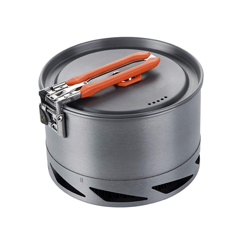 Fire-Maple Feast 1.5L Camping Gear Pot FMC-K2 | Easy to Clean Hard Anodized Aluminum and Stainless Steel | Backpacking Pot Cookware Set and Mess Kit | Camping Essentials & Accessories - Image 2