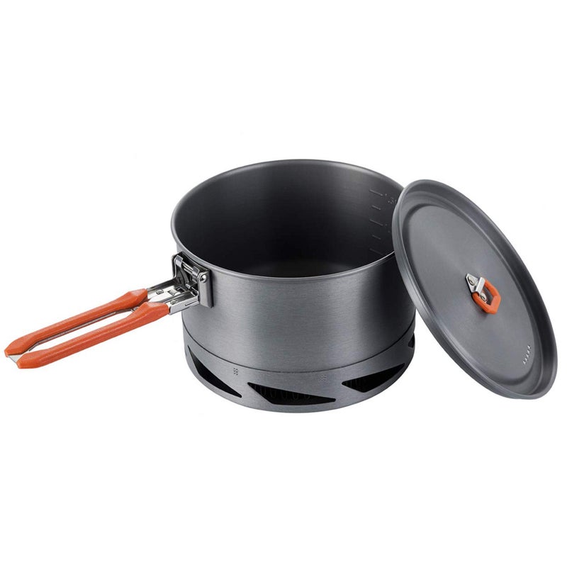 Fire-Maple Feast 1.5L Camping Gear Pot FMC-K2 | Easy to Clean Hard Anodized Aluminum and Stainless Steel | Backpacking Pot Cookware Set and Mess Kit | Camping Essentials & Accessories - Image 3