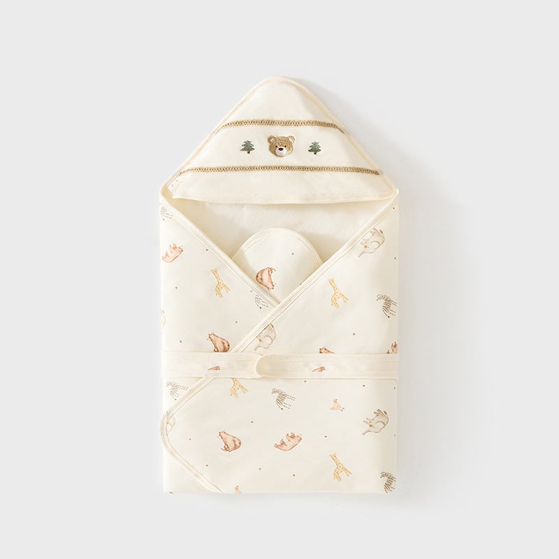 Newborn Quilt 60G Baby Cotton Bag Newborn Bag Single Quilt Swaddling Baby Supplies Delivery Room - Image 1