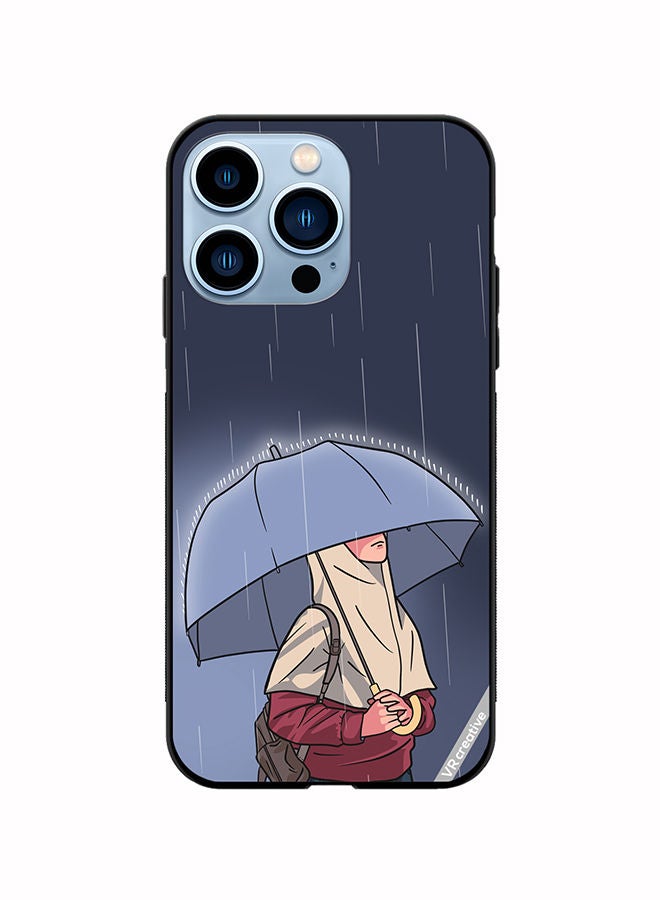 VR CREATIVE Protective Case Cover For Apple iPhone 13 Pro Rainy Days Design Multicolour - Image 1