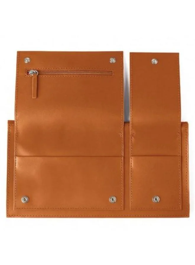 ليسكون حامل بطاقات لون بني