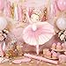 Threan Princess Piata Fairy Party Decorations Pink Ballet Piata Ballerina Birthday Game Set Party Supplies for Girl Princess Theme Baby Shower Butterfly Birthday Supplies Decoration Ballet - Image 4