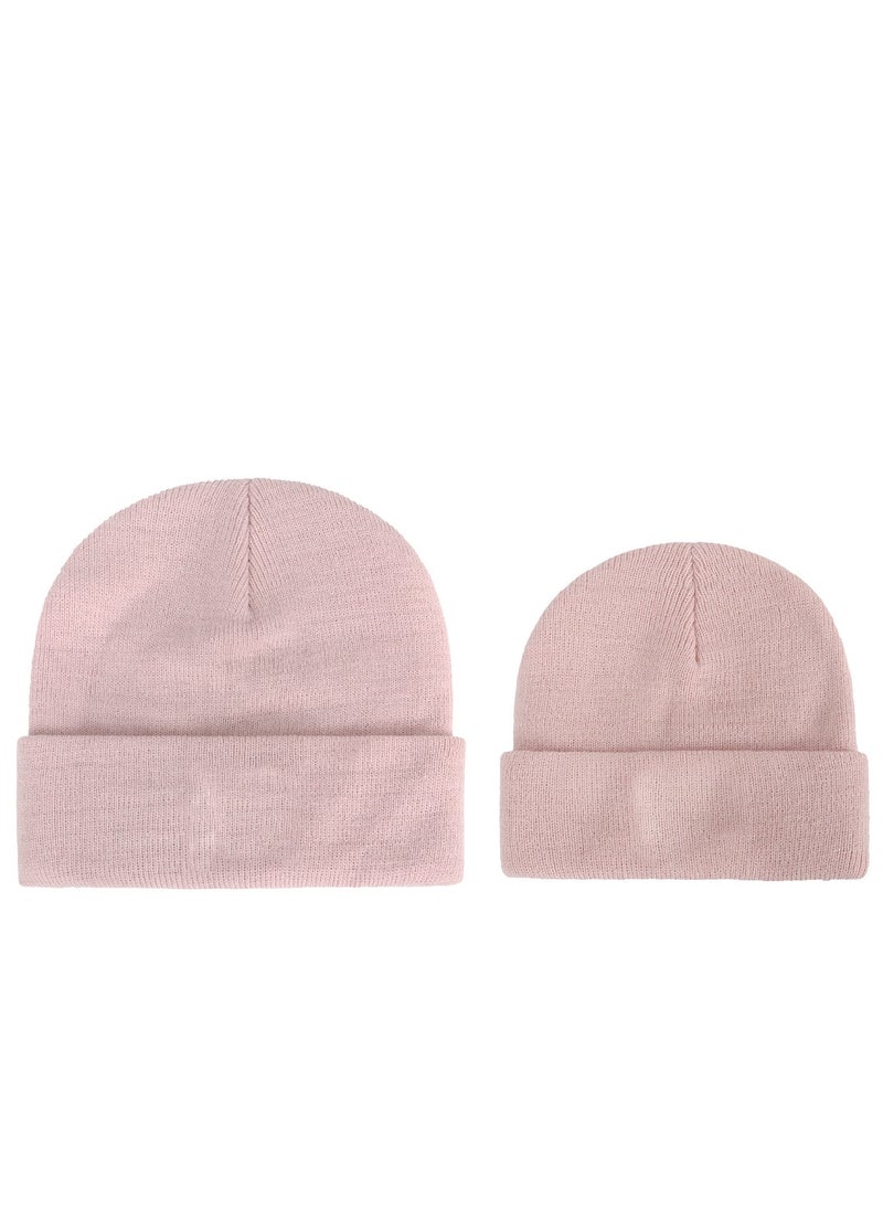 Generic - Autumn Winter Parent Child Knitted Hat - Image 1