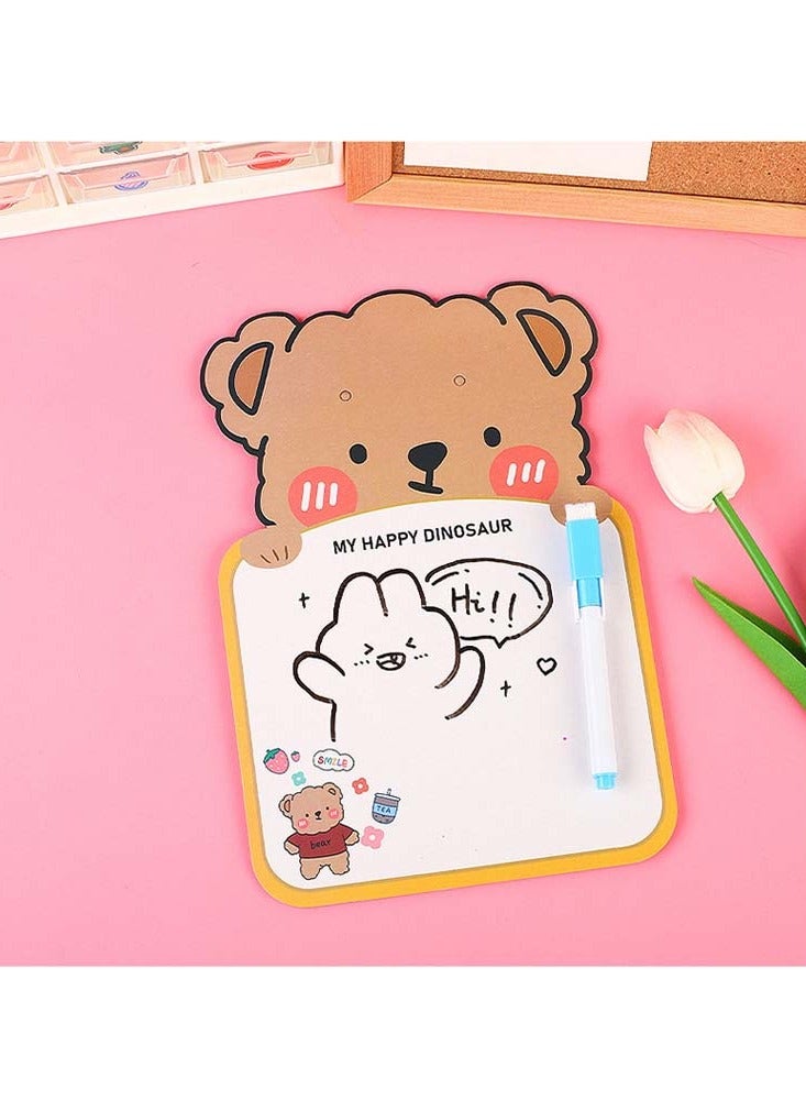 Huitich 1 Pcs Assorted Design Animal-Themed Whiteboards - Image 4