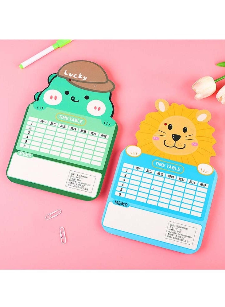 Huitich 1 Pcs Assorted Design Animal-Themed Whiteboards - Image 5