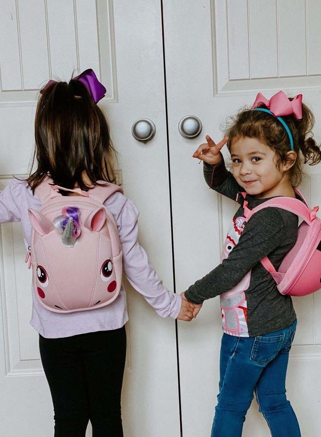 KIDDIETOTES Childrens Backpacks, White, Unicorn, Unicorn - Image 5