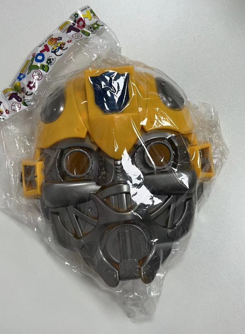 GULFLINK Mask Toys Gifts for Cosplay Parties Yellow - Image 4