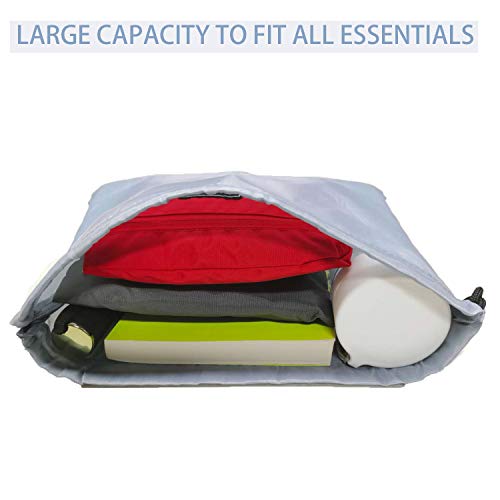 Vorspack 20 Pcs Drawstring Bags Bulk - Drawstring Backpack Draw String Back Bag for Gift, DIY, Party, Gym, Trip - 20 Colors - Image 3