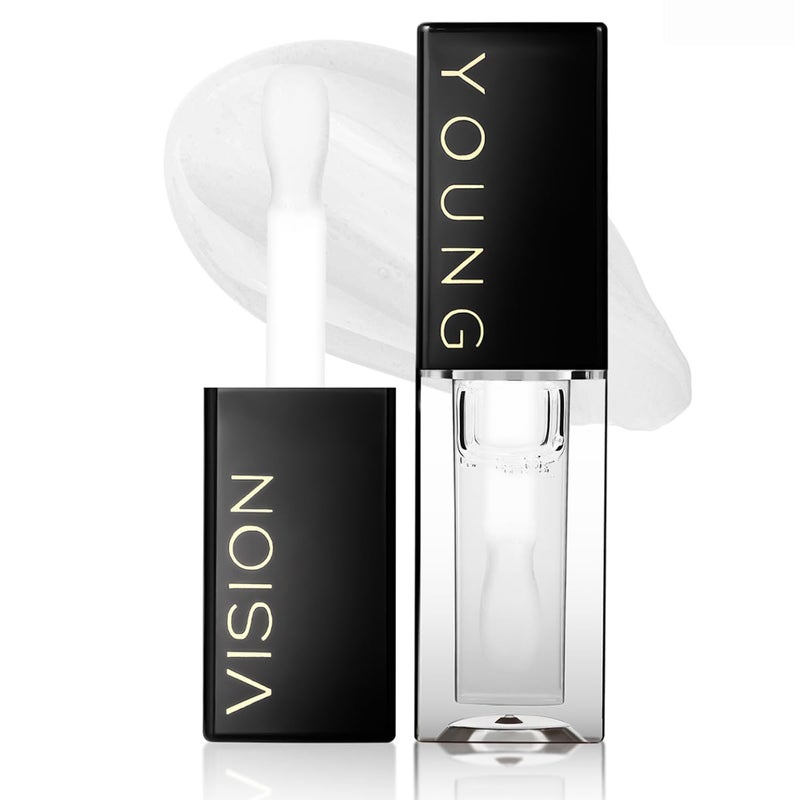 YOUNG VISION Lip Glow Oil, Lip Gloss with Jojoba Seed Oil, Moisturing and Plumping,0.20 fl oz(Pack of 1)