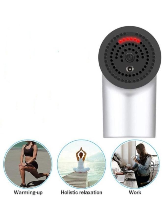 Persian Portable Cordless Handheld Massager Gun for Muscles Deep Relaxation with 4 Replaceable Massager Heads - Image 4