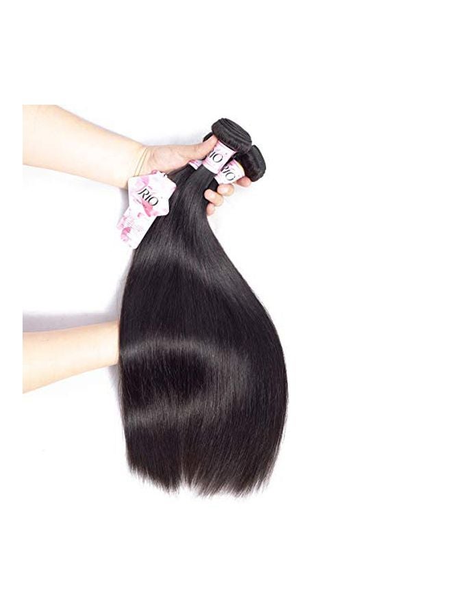 Long And Straight Hair Extension Black 20inch - Image 2