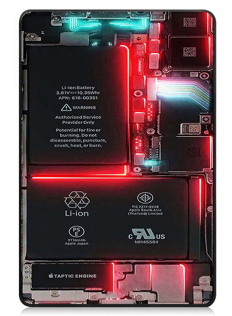 Theodor Protective Flip Case For Apple iPad mini 7th Generation (A17 Pro 2024 Model) (Mini 6 2021 Model  6th Generation) With Trifold Stand Auto Wake Sleep Shockproof Cover mobile board  - Image 1