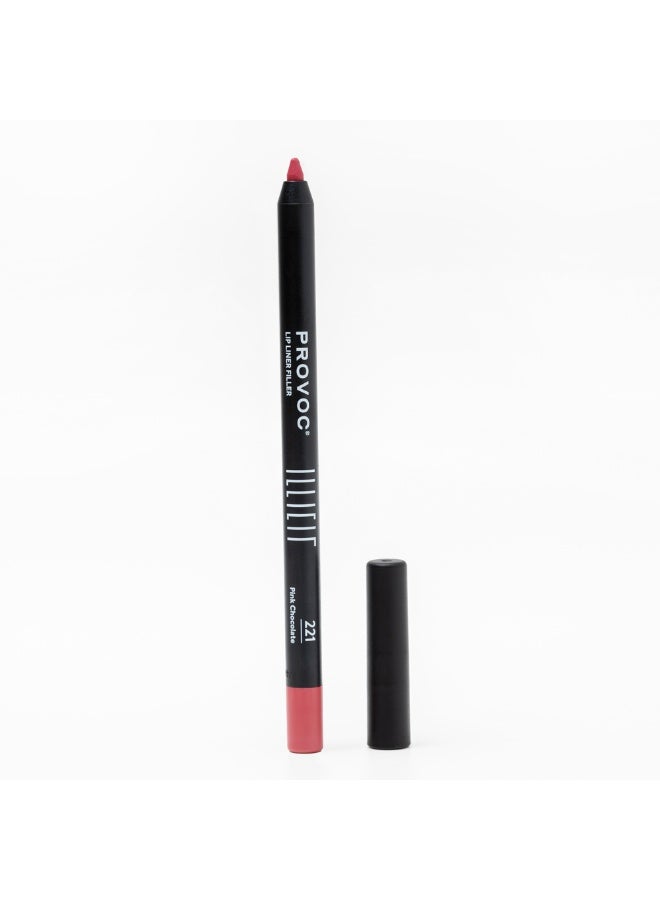 PROVOC ILLICIT Lip Liner Filler WP 221 Pink Chocolate - Image 3