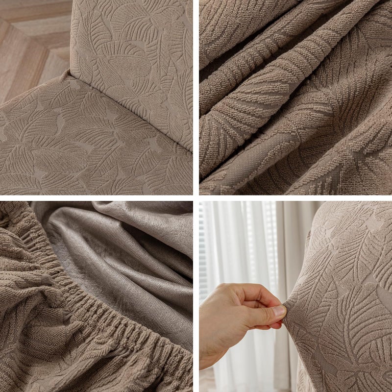 YUEANG Waterproof Dining Chair Covers, Chair Covers for Dining Room Stretch Parsons Chair Slipcover, for Dining Room Kitchen Chair Protector Cover, Removable, Washable - Image 5