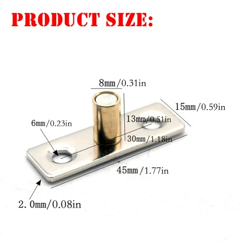 LLDYNW 4pcs Roller Guide Sliding Floor Guide Stainless Steel Barn Door Hardware Accessories - Image 2