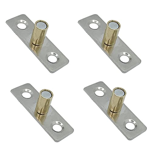 LLDYNW 4pcs Roller Guide Sliding Floor Guide Stainless Steel Barn Door Hardware Accessories - Image 1