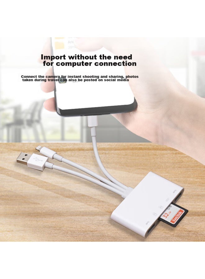 Linkstone Liantuo Multi-function Card Reader Compatible With Phones, Computers, Cameras, Sd Cards, High-speed Tf Cards For Huawei, Apple Ipad Tablets, Universal Tf Card Reader - Image 3