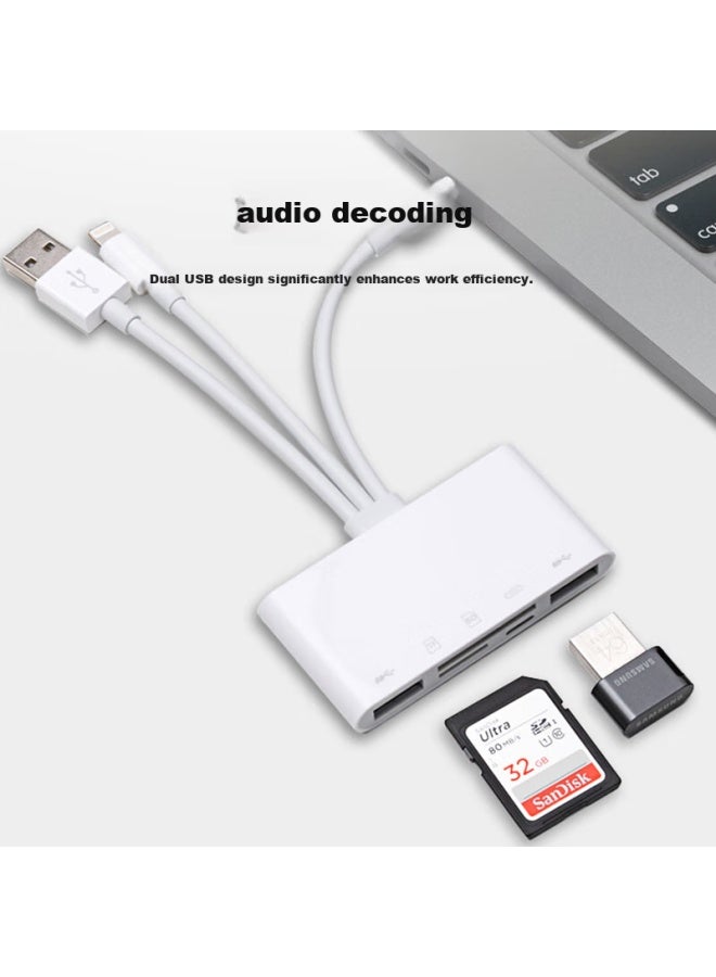 Linkstone Liantuo Multi-function Card Reader Compatible With Phones, Computers, Cameras, Sd Cards, High-speed Tf Cards For Huawei, Apple Ipad Tablets, Universal Tf Card Reader - Image 2