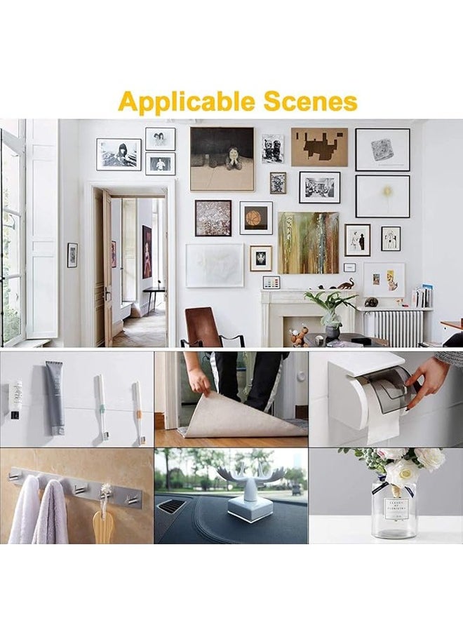 Joybos Multipurpose Washable Double Sided Adhesive Tape Nano Tape Household & Industrial Gel Tape  Reusable Adhesive Silicone Tape for Walls, Kitchen, Carpet Fixing, Photos Pasting, etc 3M  - Image 3