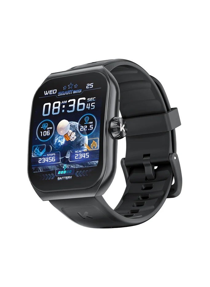 KUMI KU7 Smartwatches 1.96" Amoled 100+Sport Modes NFC IP68 Waterproof Bluetooth Call Health Sleep Monitoring sos for man woman - Image 1