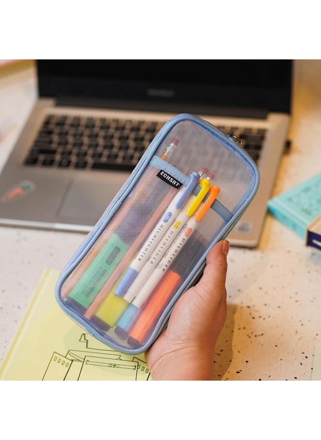 EASTHILL - EASTHILL Big Capacity Pencil Case Large Pencil Pouch Stationery Pen Bag for Teen Girls (Pencil, PURPAL) - Image 1