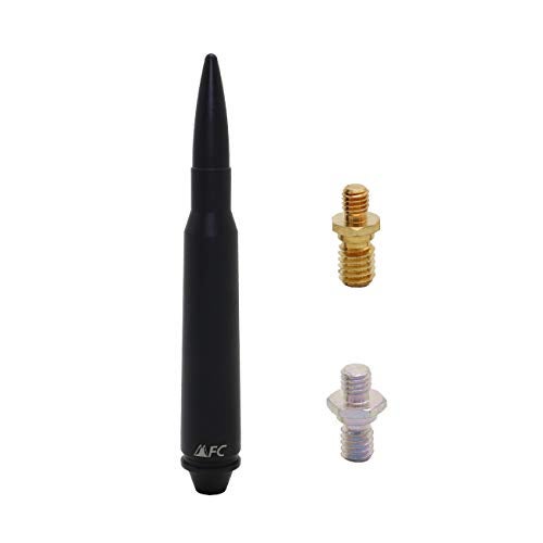 MFC 5.7" Black Antenna Heavy Gauge Billet Aluminum Aerial Replacement Compatible with for Jeep Wrangler JK JL TJ Gladiator JT 1997-2024 - Image 5