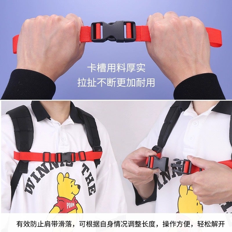 Backpack Non-Slip Buckle Diy Children'S Backpack Accessories Buckle Chest Strap Backpack Shoulder Fixed Chest Strap Book Bag Buckle - Image 3
