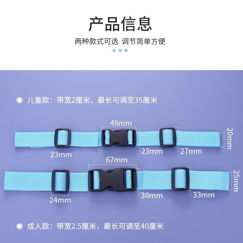 Backpack Non-Slip Buckle Diy Children'S Backpack Accessories Buckle Chest Strap Backpack Shoulder Fixed Chest Strap Book Bag Buckle - Image 2