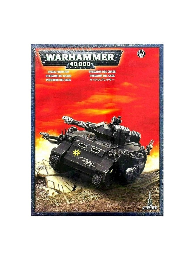 Games Workshop Chaos Space Marines Predator Box Warhammer 40K - Image 1
