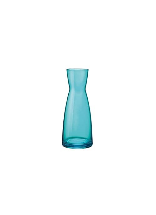 Bormioli Rocco Bormioli Rocco Glass Vase 20.6 Cms 1 Pc, Ypsilon Caraffa Sky Blue Colour  - Image 1