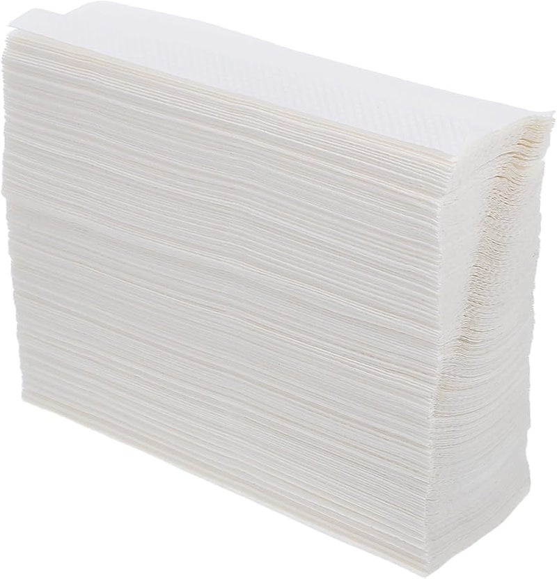 مناشف ورقية يدوية سميكة 200 ورقة عالية الامتصاص للمطبخ والحمام والاستخدام التجاري - Image 1
