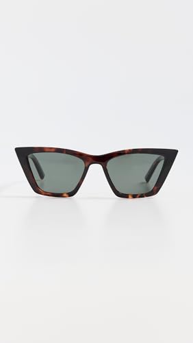 Le Specs Velodrome Sunglasses - Dark Tort, Cat Eye, Women's, Elegant and Flattering Style - Image 2