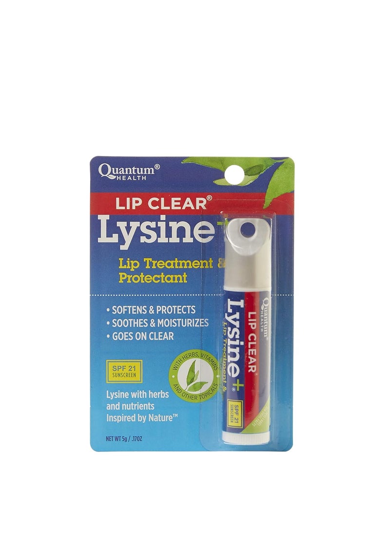 Quantum Quantum Health Lip Clear Lysine  Coldstick SPF21 5g Pack of 4  - Image 3