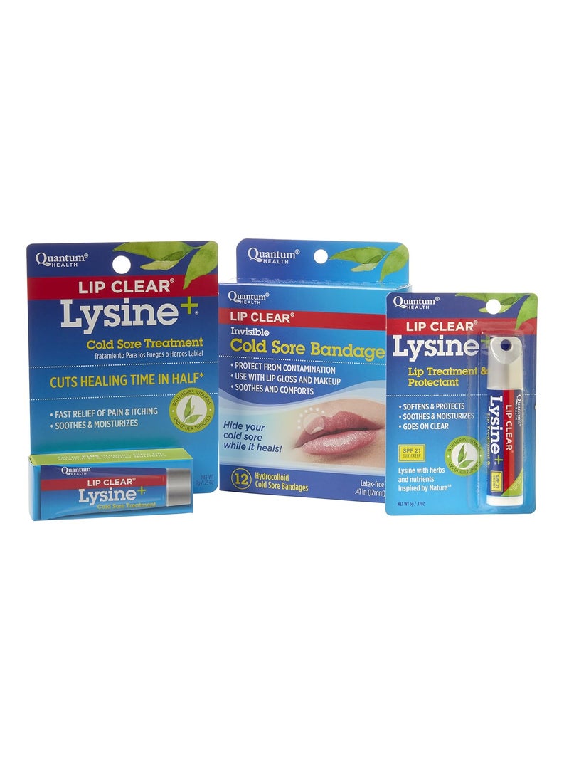 Quantum Quantum Health Lip Clear Lysine  Coldstick SPF21 5g Pack of 4  - Image 5