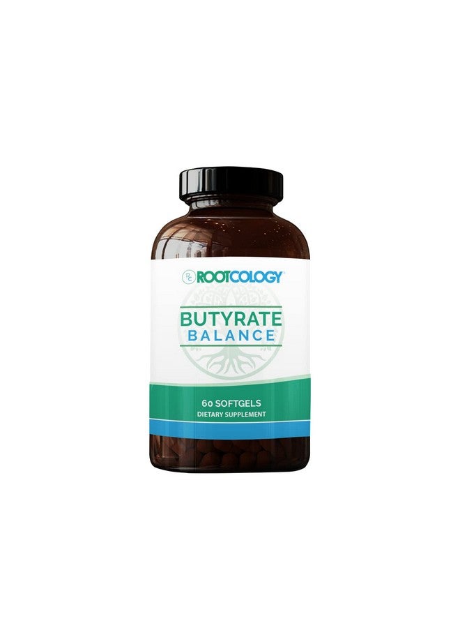 Rootcology Butyrate Balance Postbiotic Promoter Of Gut And Immune Health Tributyrin For Healthy Bowel Function And Regularity (60 Capsules) - Image 2