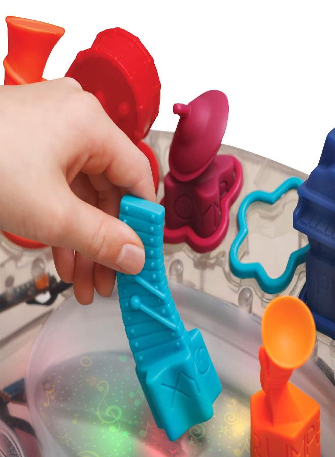 B. toys B - Symphony - Interactive Musical Orchestra Toy with 13 Instruments & 15 Classical Songs, Light-Up Stage for Baby Toys & Toddlers, Educational Music Learning Set for Kids Ages 3+ - Image 3