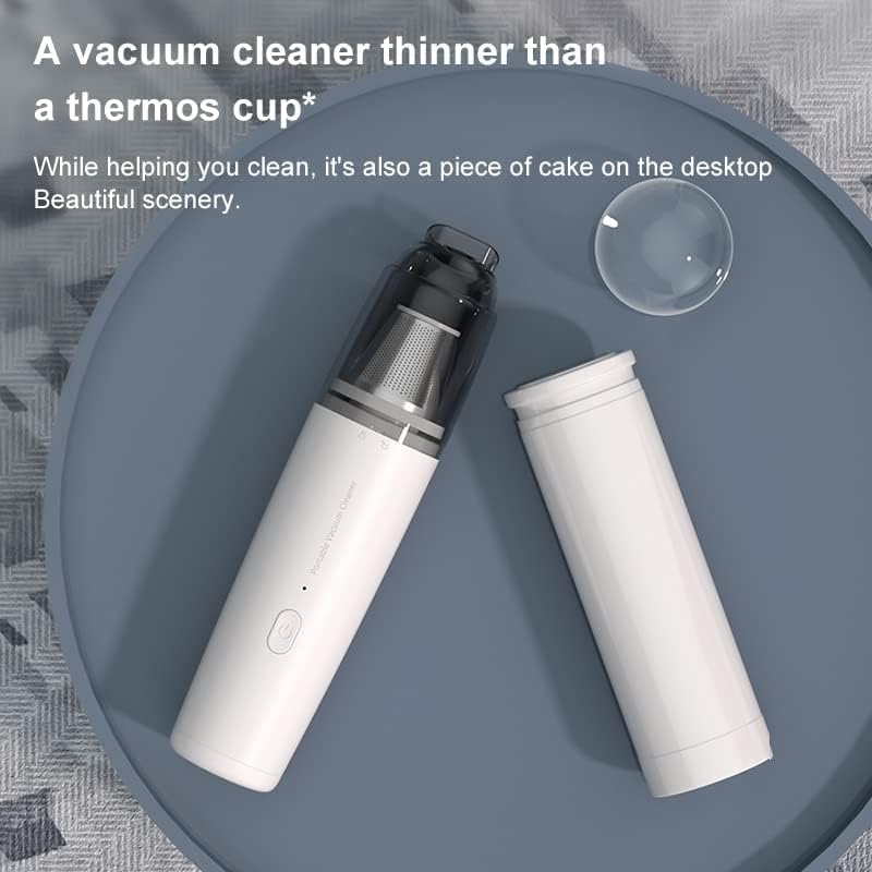 Haran Portable Car Vacuum Cleaner with Powerful Motor Dura Clean with Stainless Steel HEPA Filtration Lightweight Compact Durable Body - Image 3