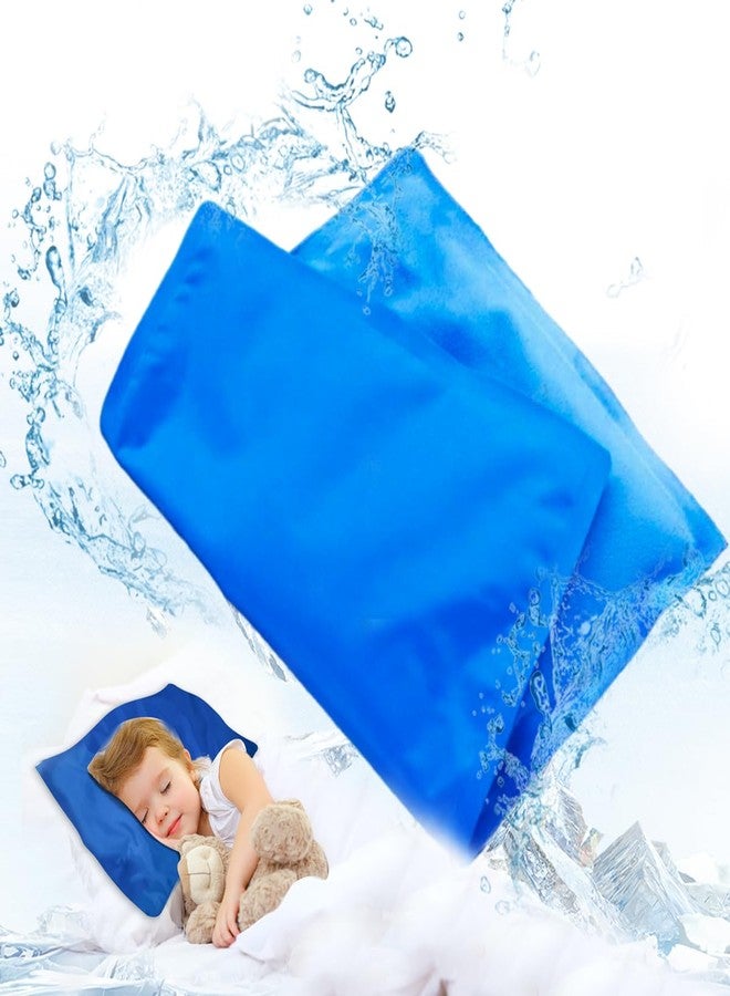 Couleurs Cooling Pad Mat for Pillow - Cold Injuries Relief, Perfect for Night Sweats, Migraines, Fevers, Hot Flashes - Reusable (Blue) - Image 1