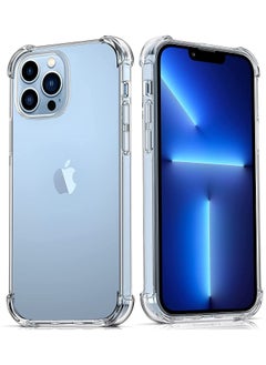 HEXABEX iPhone 13 Pro Max Clear Case, Protective Soft Back Cover Clear Case for iPhone 13 Pro Max 6.7"  - Image 1