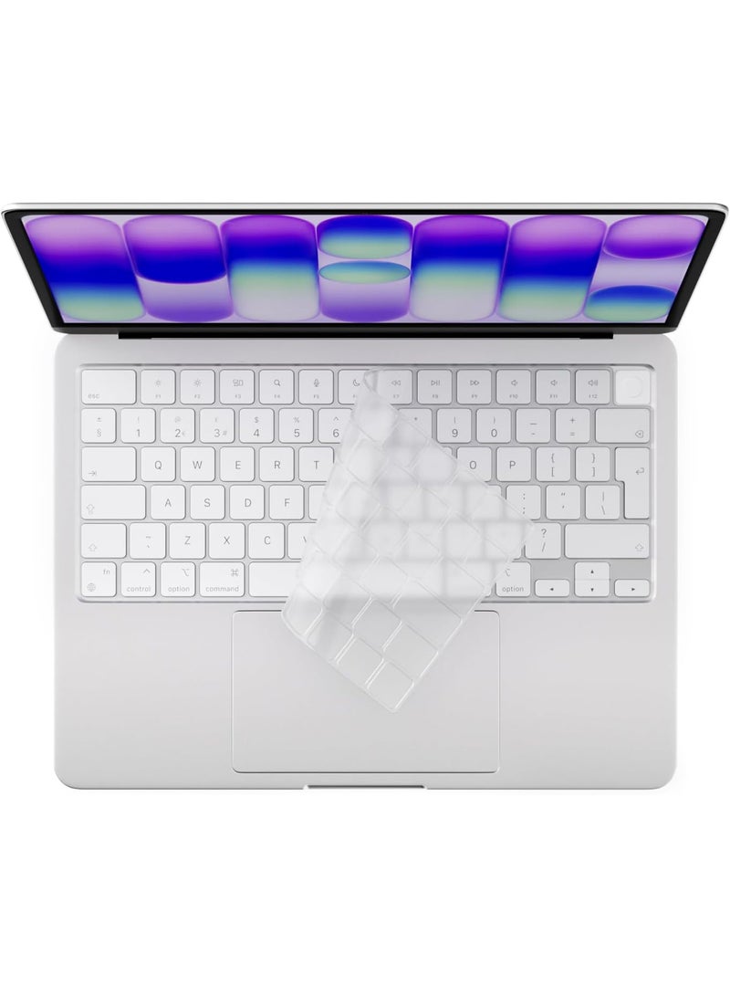 سجيت غطاء لوحة مفاتيح فاخر فائق النحافة للحماية لجهاز MacBook Neo 13 بوصة 2026 بشريحة A18 Pro وسعة 512GB مع Touch ID، تخطيط EU&AR - Image 1