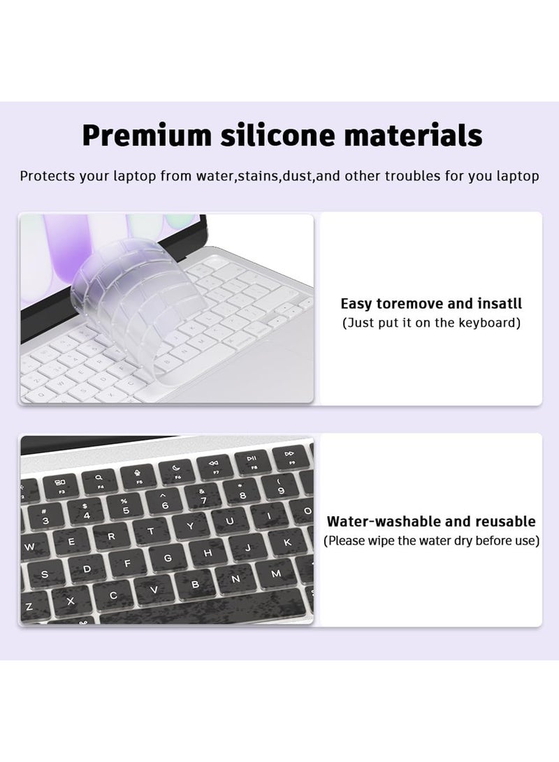 سجيت غطاء لوحة مفاتيح فاخر فائق النحافة للحماية لجهاز MacBook Neo 13 بوصة 2026 بشريحة A18 Pro وسعة 512GB مع Touch ID، تخطيط EU&AR - Image 3