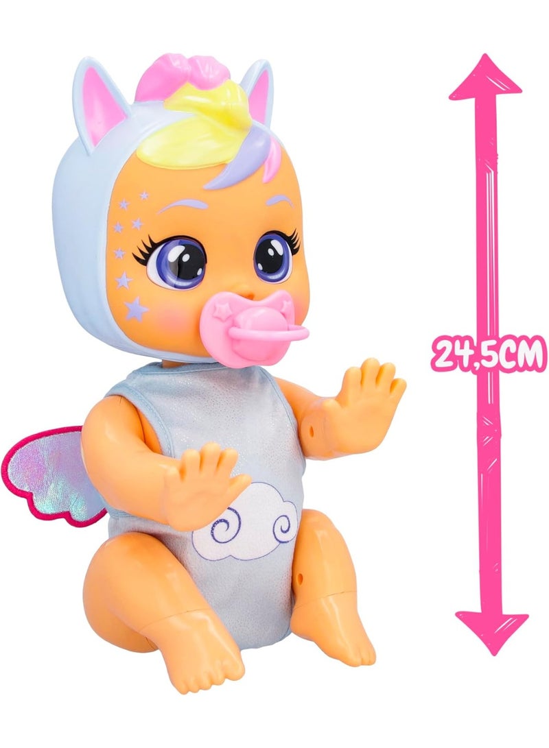 Cry Babies Crawling 4 Pattes Jenna, Crawls & Giggles, With 30+ Baby Sounds, Includes Accessories, 1 Years+ - Image 5